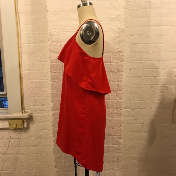 Urban Outfitters Pins&Needles Red Dress with Ruffle Detail - Picture 3 of 8